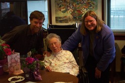 Scott and Amy with Mother Turner