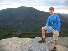 hiker on summit